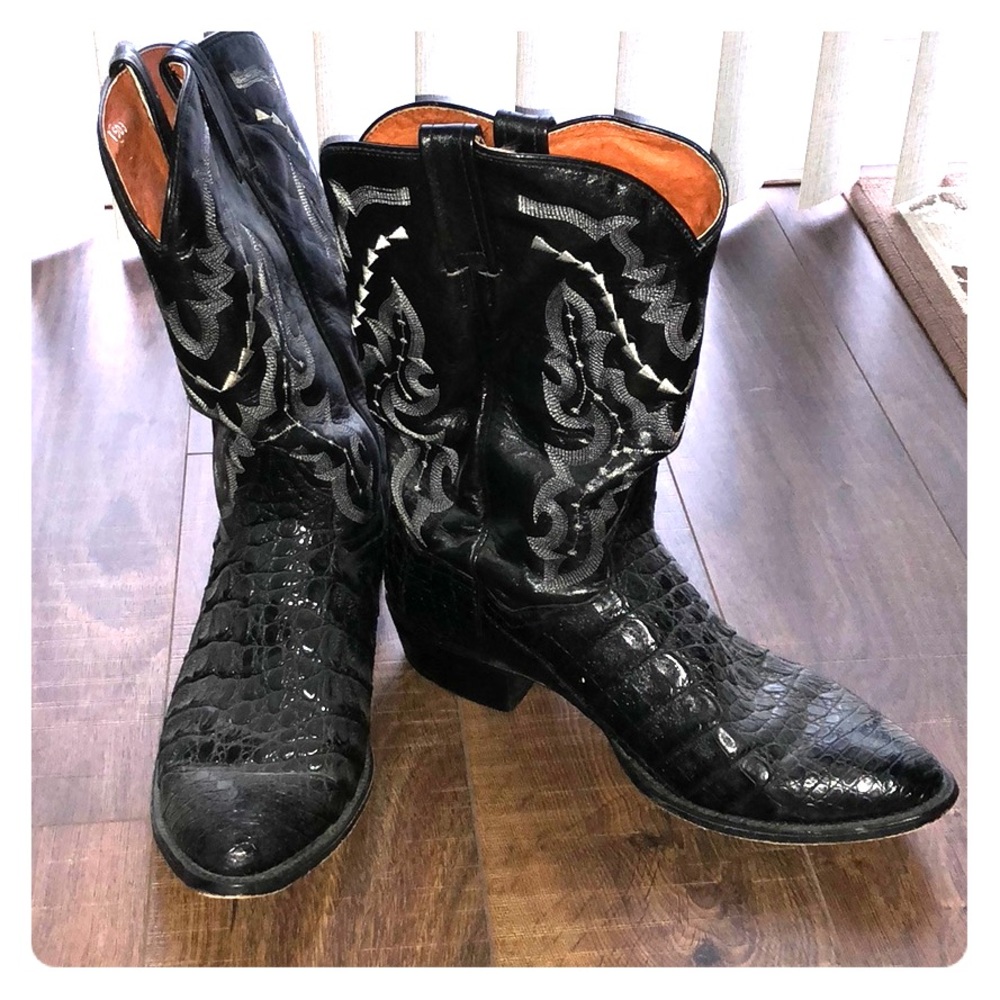 Leather Cowboy Boots